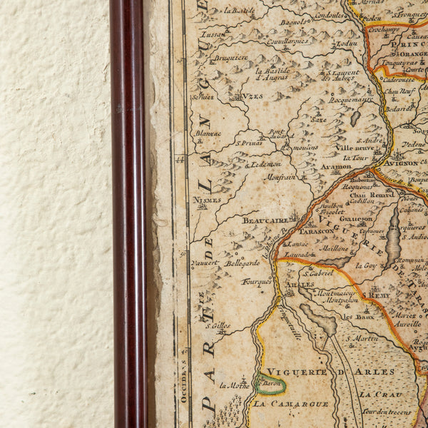 18th Century Map of Provence