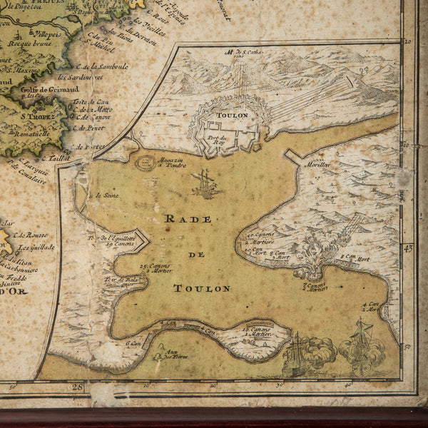 18th Century Map of Provence