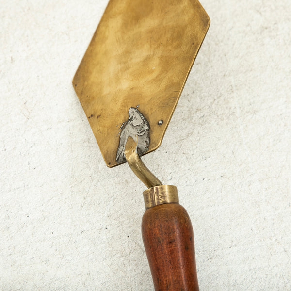 Brass Trowel Dated 1885
