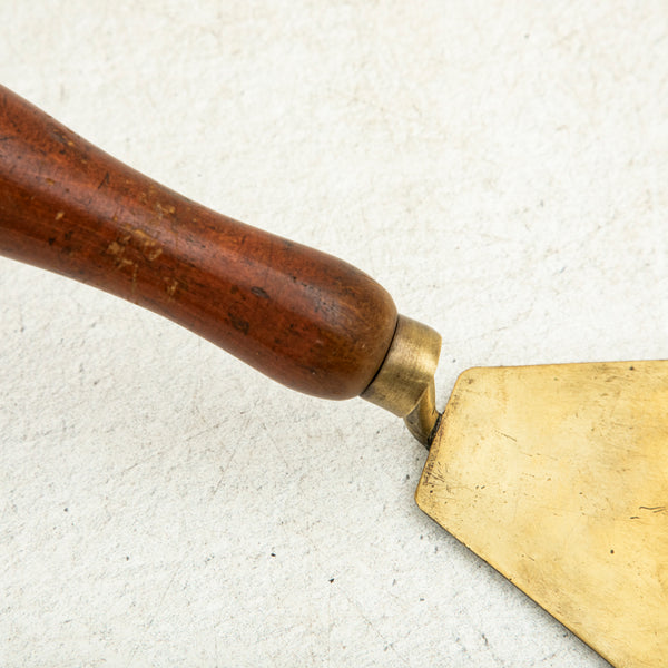 Brass Trowel Dated 1885
