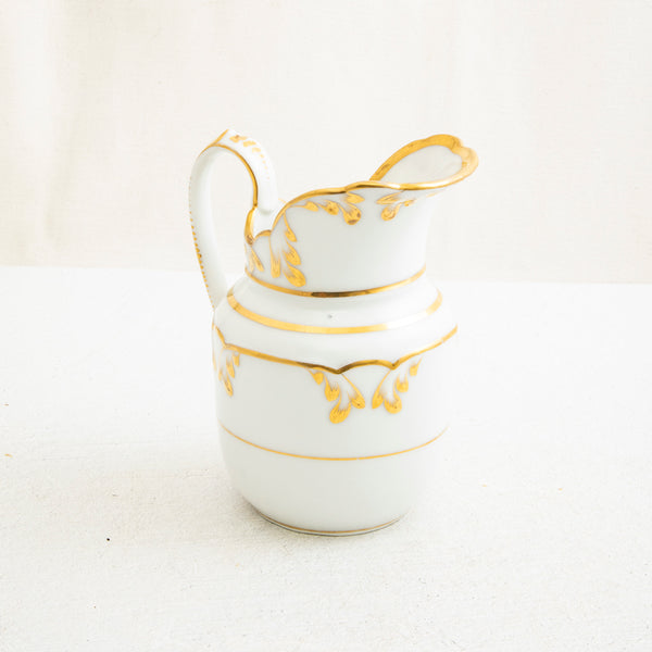 Old Paris Porcelain Pitcher