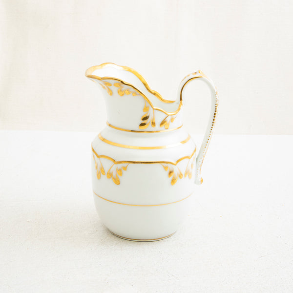 Old Paris Porcelain Pitcher