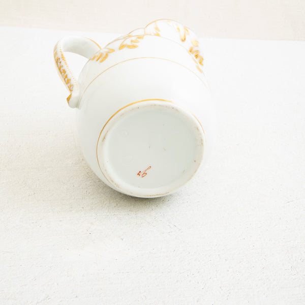 Old Paris Porcelain Pitcher