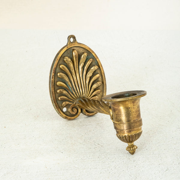 Brass Sconce Candleholder