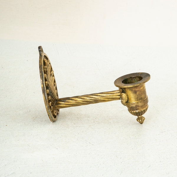 Brass Sconce Candleholder