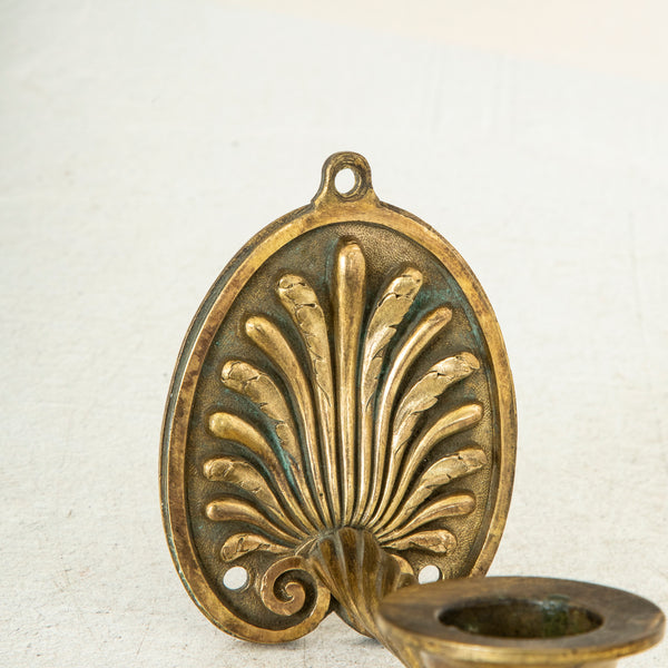 Brass Sconce Candleholder