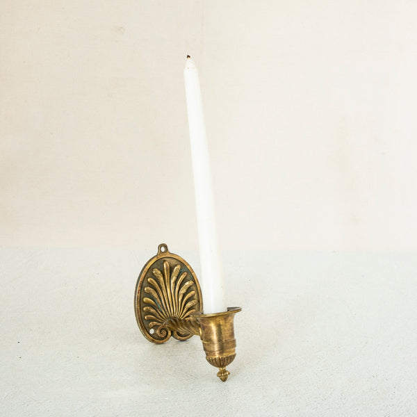 Brass Sconce Candleholder