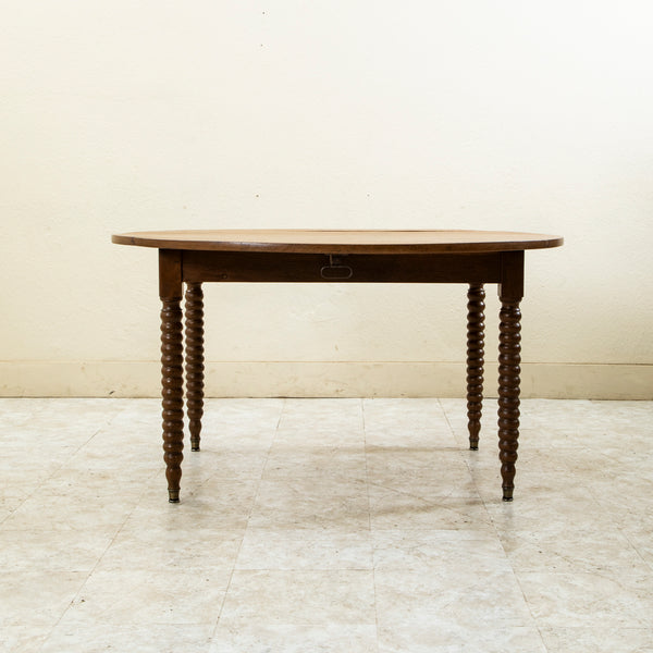 Round Oak Dining Table