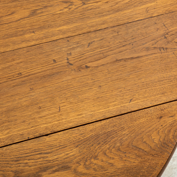 Round Oak Dining Table