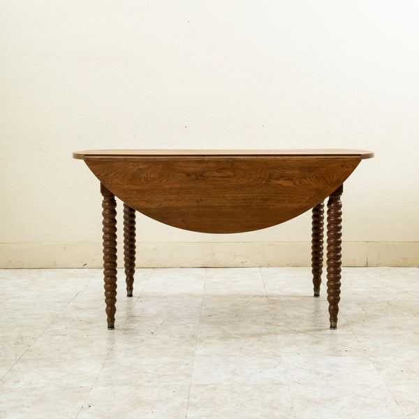 Round Oak Dining Table