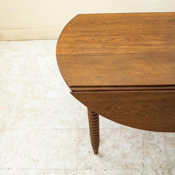 Round Oak Dining Table