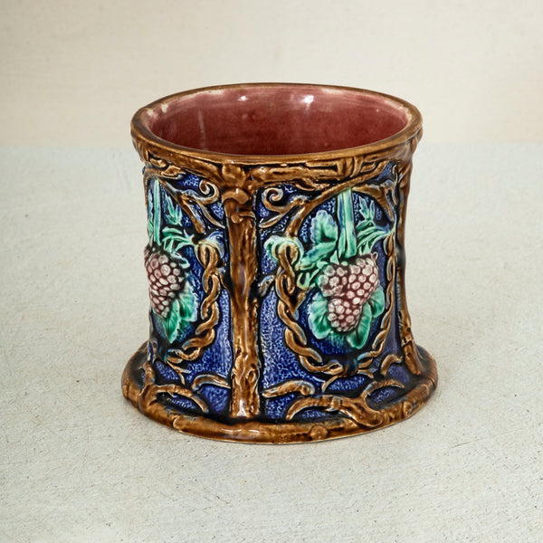 Majolica Cachepot