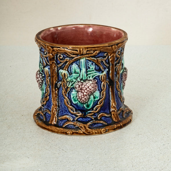 Majolica Cachepot