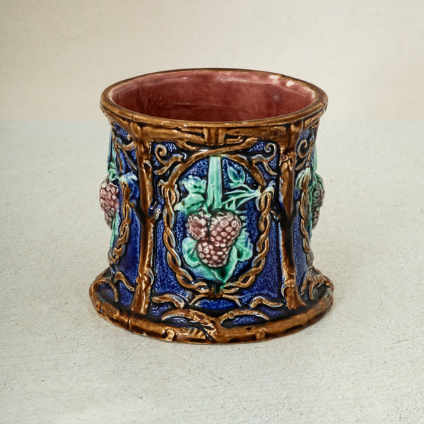 Majolica Cachepot