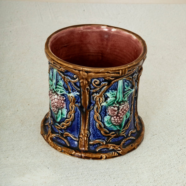 Majolica Cachepot