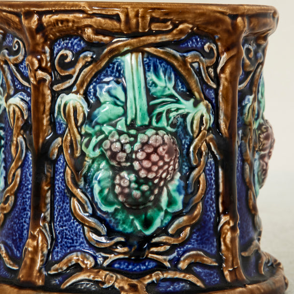 Majolica Cachepot