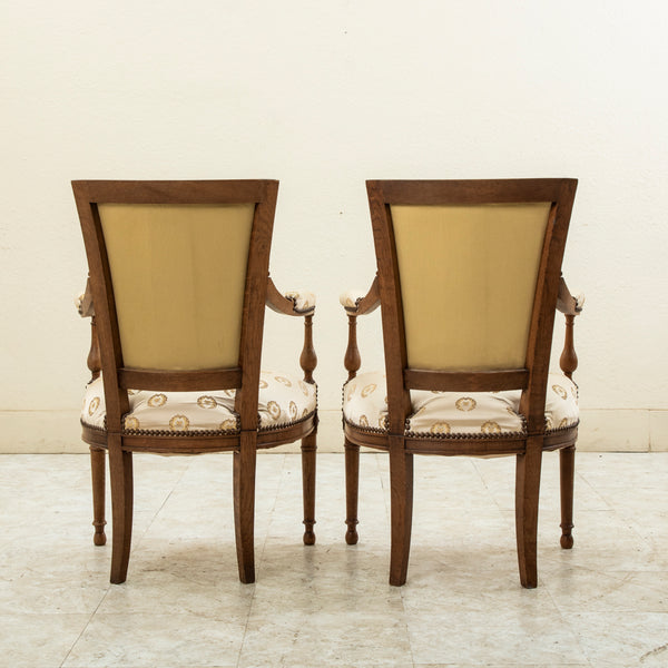 Pair of Hand Carved Armchairs