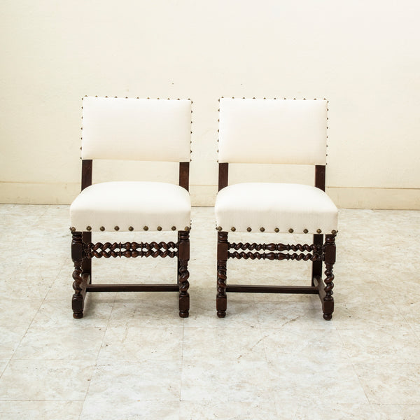 Pair of Louis XIII Chairs