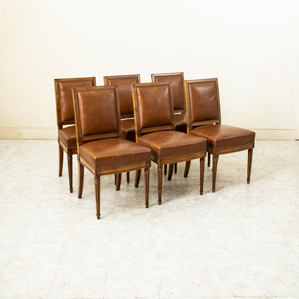 Set of Six Louis XVI Chairs