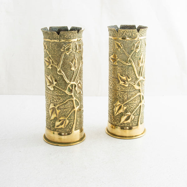 Trench Art Vases