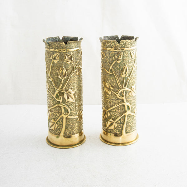 Trench Art Vases