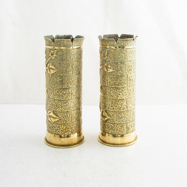 Trench Art Vases