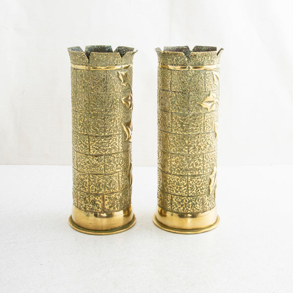 Trench Art Vases