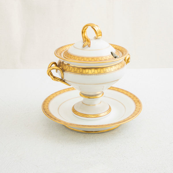 Charles X Porcelain Compote