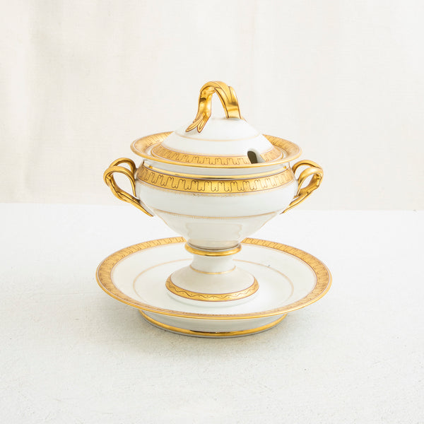 Charles X Porcelain Compote