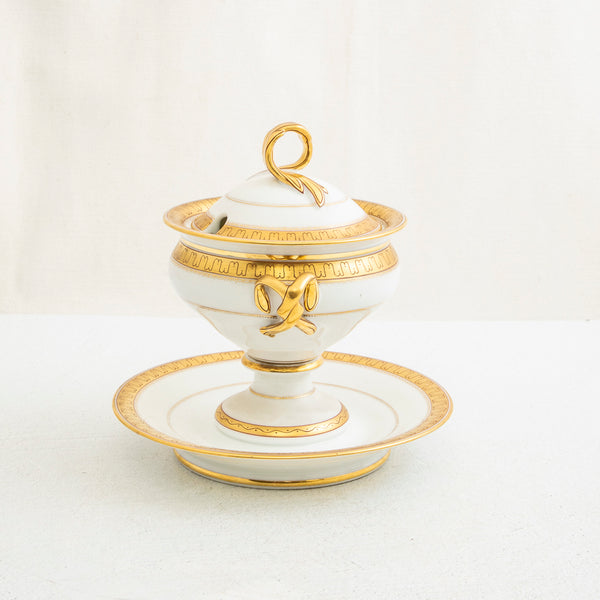 Charles X Porcelain Compote