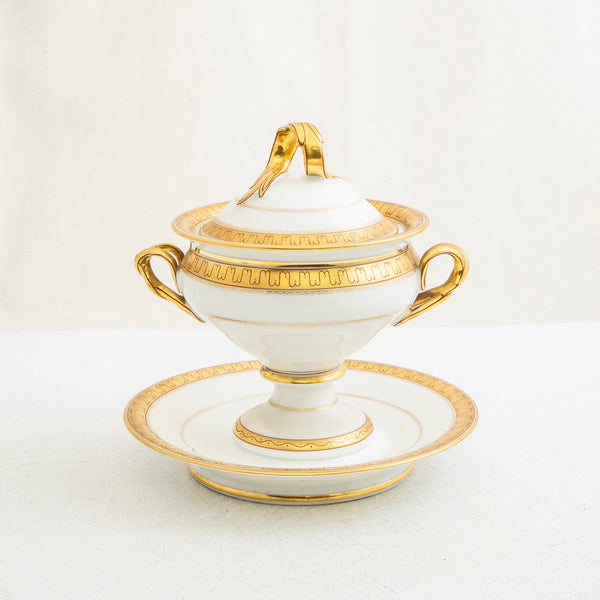 Charles X Porcelain Compote