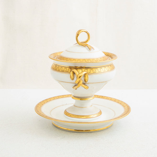 Charles X Porcelain Compote