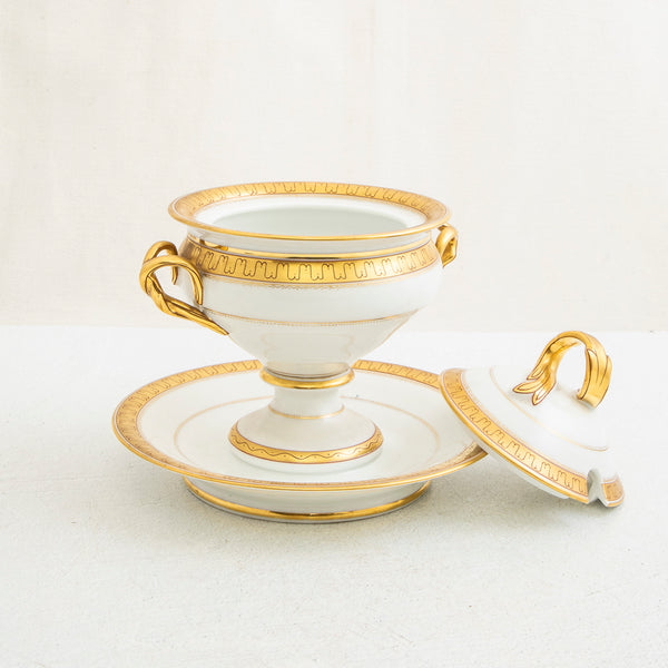 Charles X Porcelain Compote
