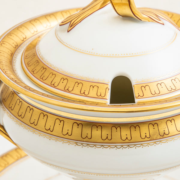 Charles X Porcelain Compote