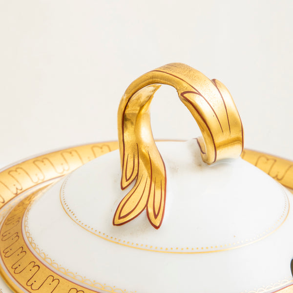Charles X Porcelain Compote