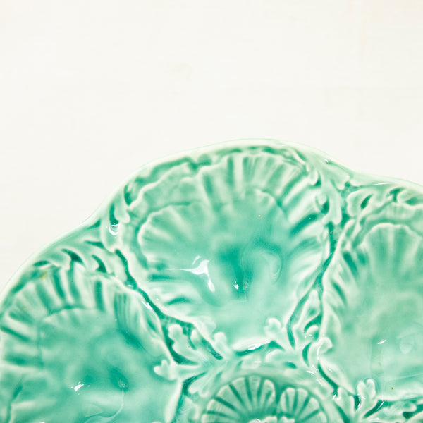 Set of Six Oyster Plates