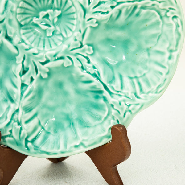 Set of Six Oyster Plates