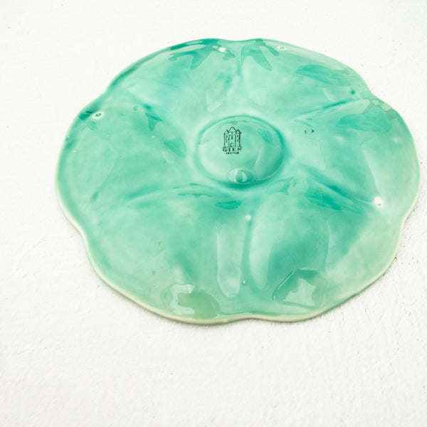 Set of Six Oyster Plates