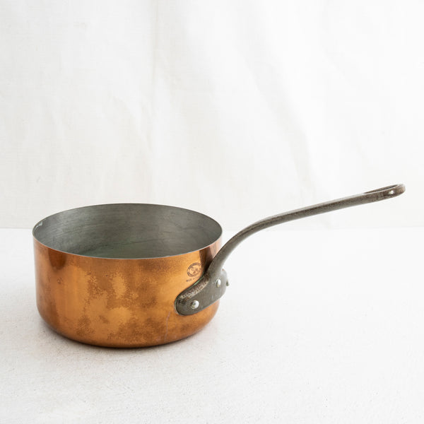 Set of Five Copper Pots