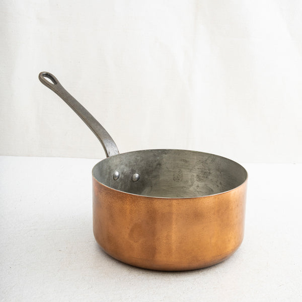 Set of Five Copper Pots