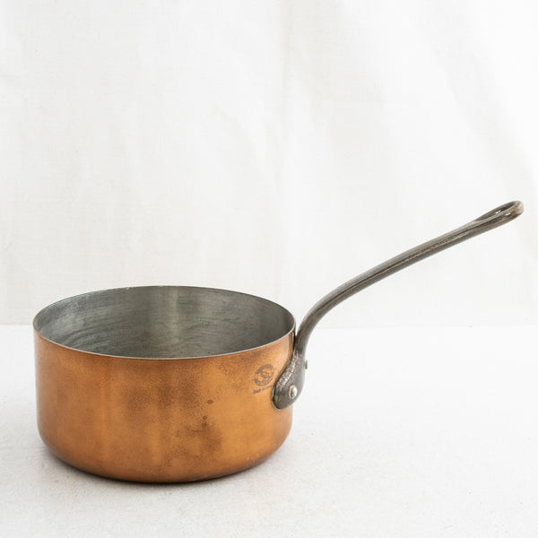 Set of Five Copper Pots