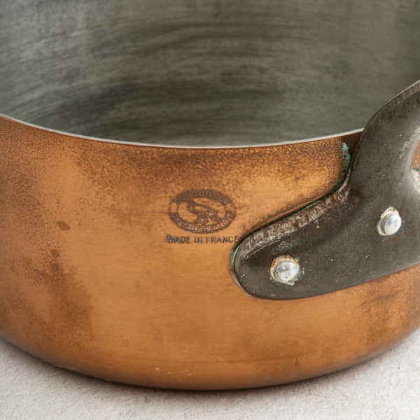 Set of Five Copper Pots