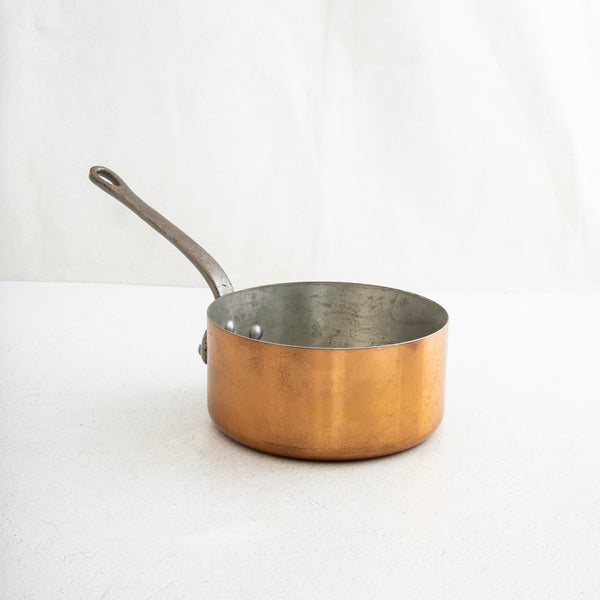 Set of Five Copper Pots