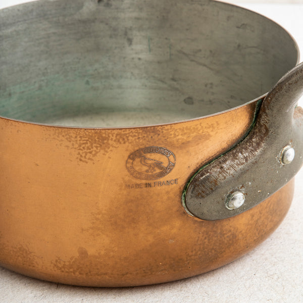 Set of Five Copper Pots