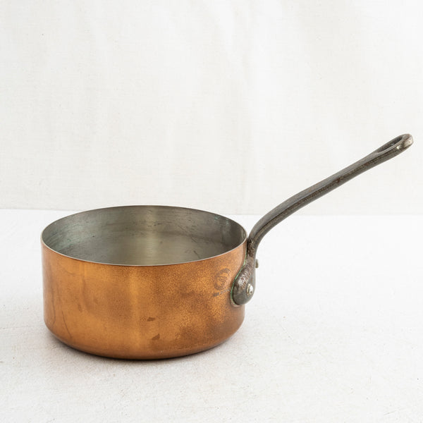 Set of Five Copper Pots
