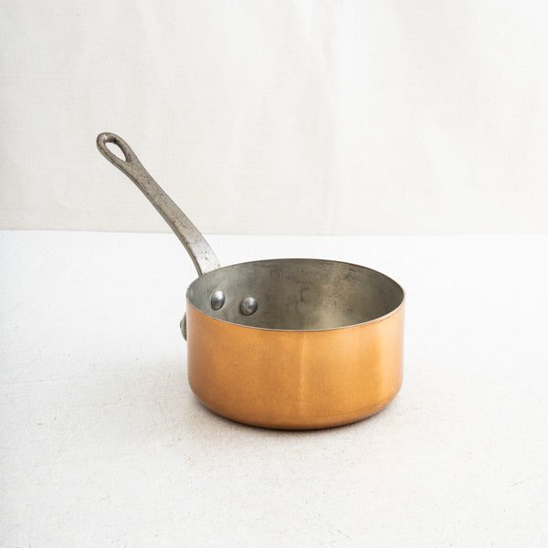 Set of Five Copper Pots