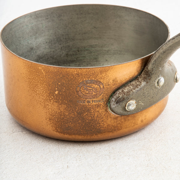 Set of Five Copper Pots