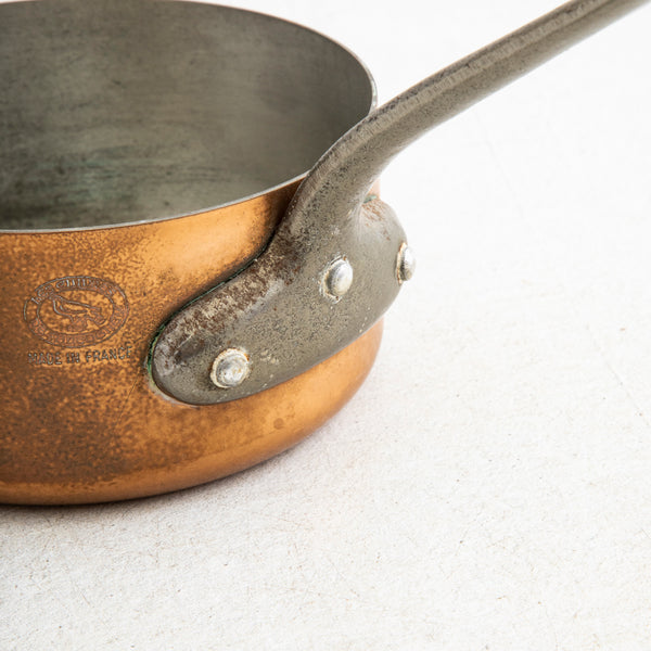 Set of Five Copper Pots