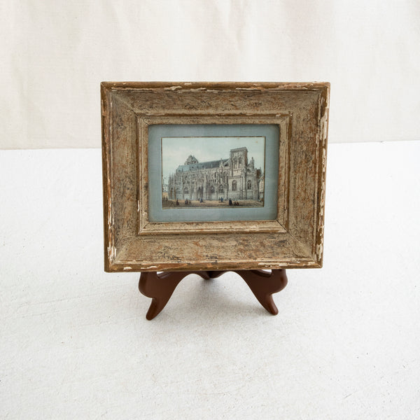 Framed Lithograph