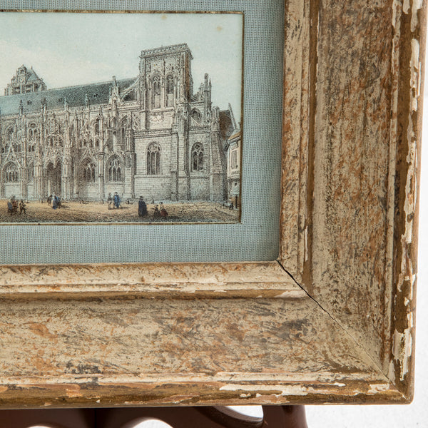 Framed Lithograph